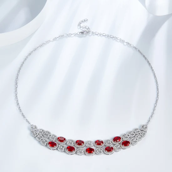 Colar de joias de prata esterlina 925 de joias de moda personalizadas OEM