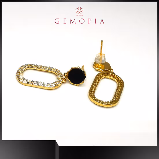 Melhor qualidade 925 prata esterlina brincos de casamento joias